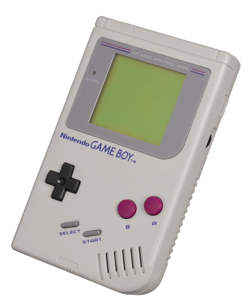 Ein grauer Game Boy